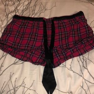 La senza plaid pj shorts